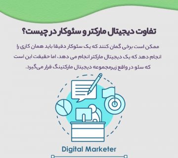 تفاوت کارشناس دیجیتال مارکتینگ و مدیر سئو