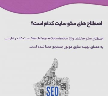 اصطلاحات سئویی کدام است؟