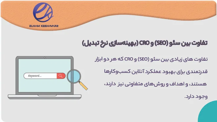 تفاوت بین سئو (SEO) و CRO (بهینه‌سازی نرخ تبدیل)